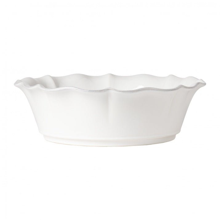 Assiettes creuses bord à volants en grès fin Rosa, lot de 6 - COSTA NOVA - La Maison MilanaiseDAP251B6 Assiettes creuses Ø24.7cm H4.8cmBlanc