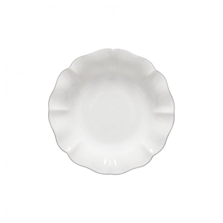 Assiettes creuses bord à volants en grès fin Rosa, lot de 6 - COSTA NOVA - La Maison MilanaiseDAP251B6 Assiettes creuses Ø24.7cm H4.8cmBlanc