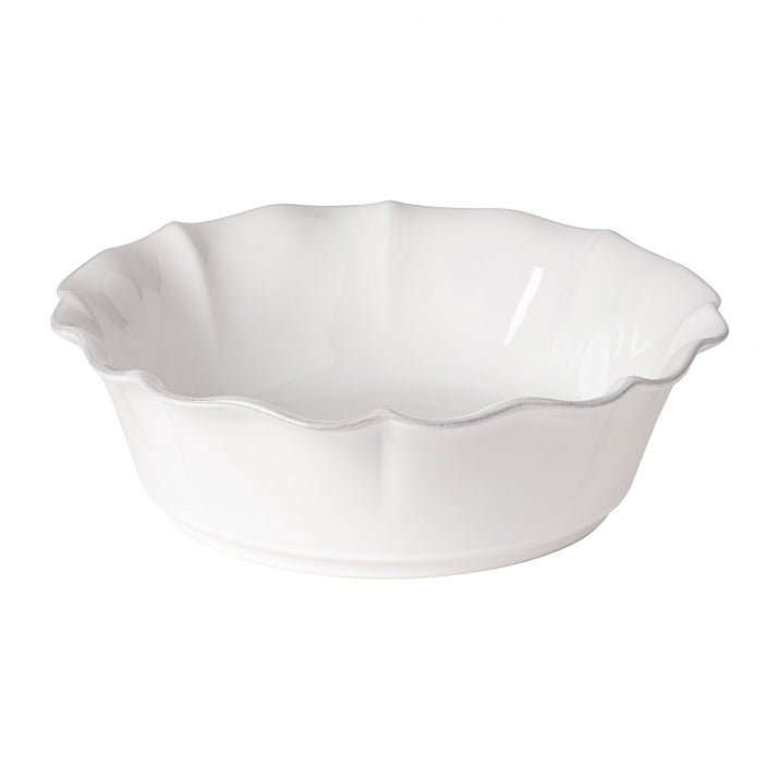 Assiettes creuses bord à volants en grès fin Rosa, lot de 6 - COSTA NOVA - La Maison MilanaiseDAP231B6 Assiettes à pâtes Ø22.8cm H5.5cmBlanc
