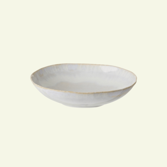 Assiettes creuses en grès fin Brisa, lot de 6 - COSTA NOVA - La Maison MilanaiseGOP201BLEU6 Assiettes à salade 20.3x15.8xH2.5cmBleu