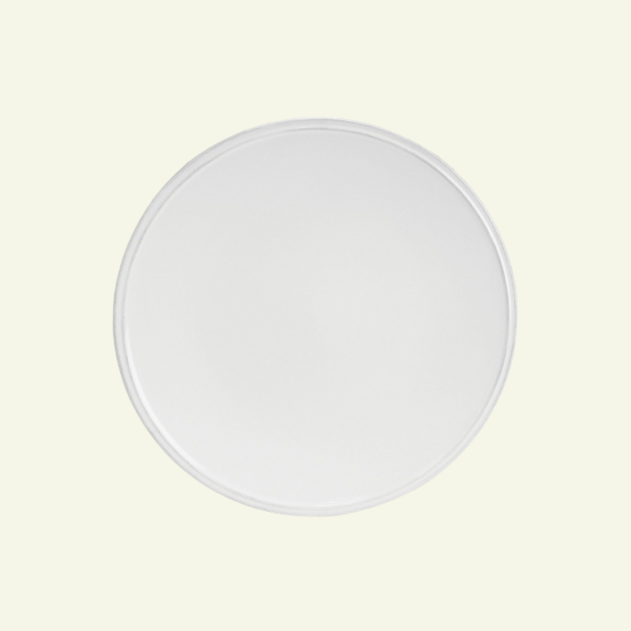 Assiettes plates en grés fin Friso, lot de 6 - COSTA NOVA - La Maison MilanaiseFIP281FRISO - 1Blanc