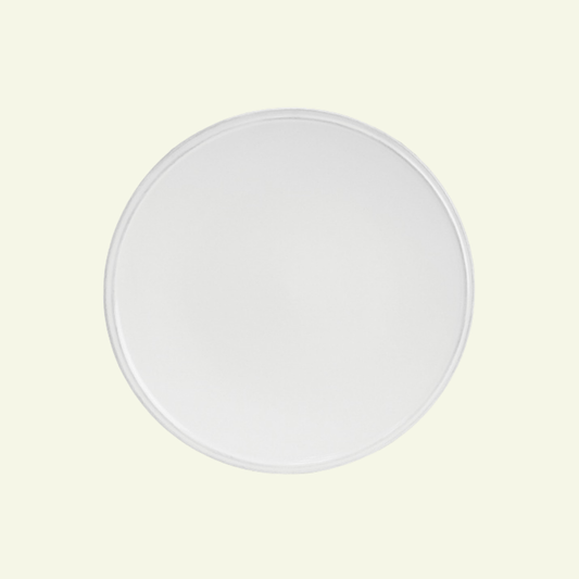 Assiettes plates en grés fin Friso, lot de 6 - COSTA NOVA - La Maison MilanaiseFIP281FRISO - 1Blanc