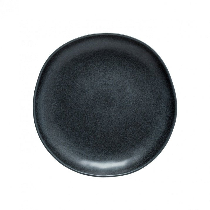 Assiettes plates en grés fin Livia, lot de 6 - COSTA NOVA - La Maison MilanaiseLNP281LIVIA - 7Noir MatPlates Ø28cm H3.8cm
