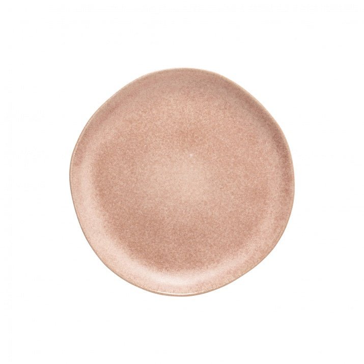 Assiettes plates en grés fin Livia, lot de 6 - COSTA NOVA - La Maison MilanaiseLNP281LIVIA - 4RosePlates Ø28cm H3.8cm