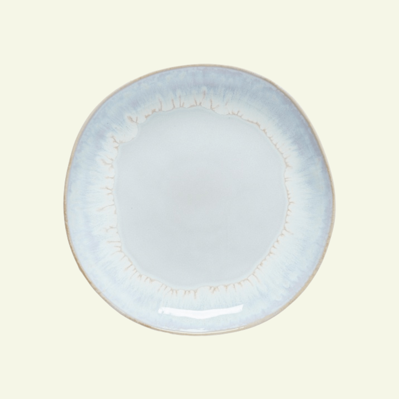 Assiettes plates rondes en grès fin Brisa, lot de 6 - COSTA NOVA - La Maison MilanaiseLNP281BLEU6 Assiettes Plates Rondes Ø27.7xH3.3cmBleu