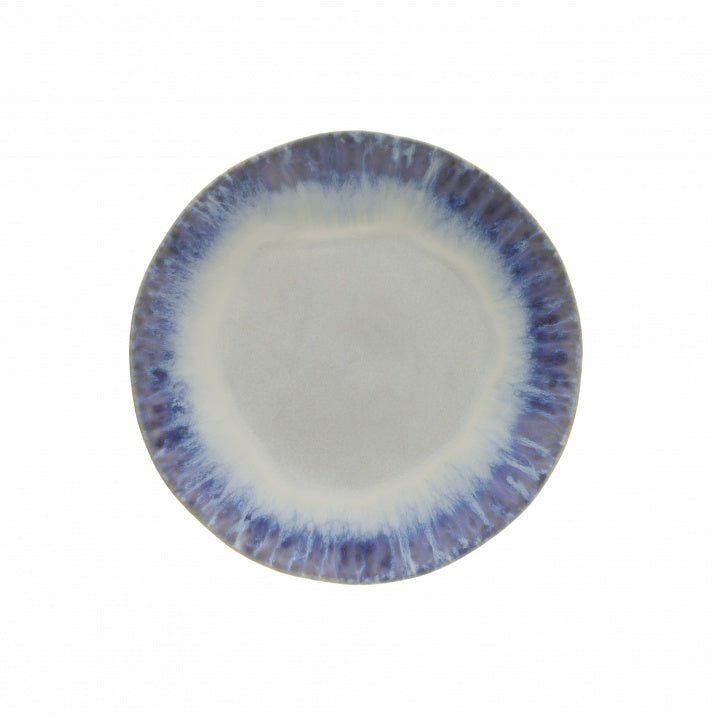 Assiettes plates rondes en grès fin Brisa, lot de 6 - COSTA NOVA - La Maison MilanaiseLNP281BLEU6 Assiettes Plates Rondes Ø27.7xH3.3cmBleu