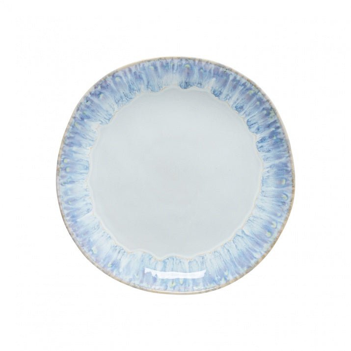 Assiettes plates rondes en grès fin Brisa, lot de 6 - COSTA NOVA - La Maison MilanaiseLNP281BLEU6 Assiettes Plates Rondes Ø27.7xH3.3cmBleu