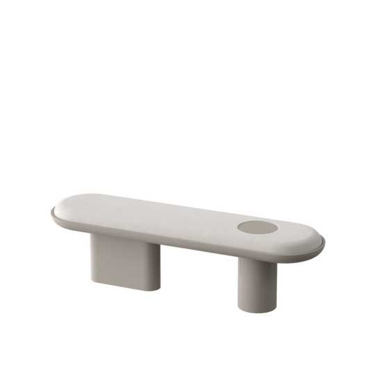 Banc DIANA – Élégance sculpturale & insert précieux - ULTRA MOBILI - La Maison MilanaisePDN150
