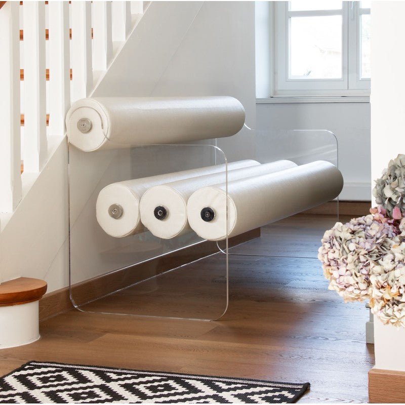 Banc en altuglas et cuir végan MW04 - KUUMO DESIGN - La Maison MilanaiseMW04BANC - 4Cuir blanc