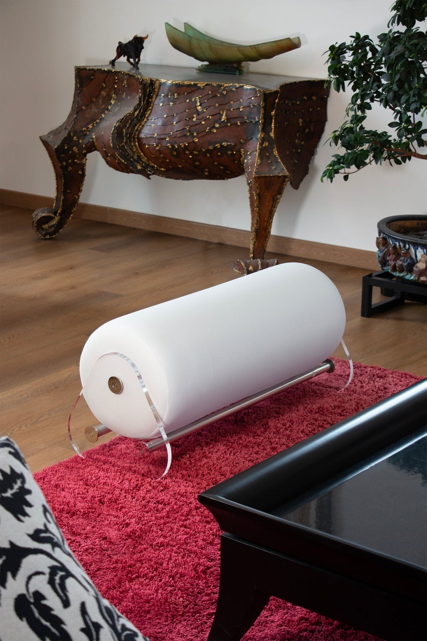 Banc en altuglas et mousse alvéolaire - KUUMO DESIGN - La Maison MilanaiseBENCHKUMO - 22Blanc93cm