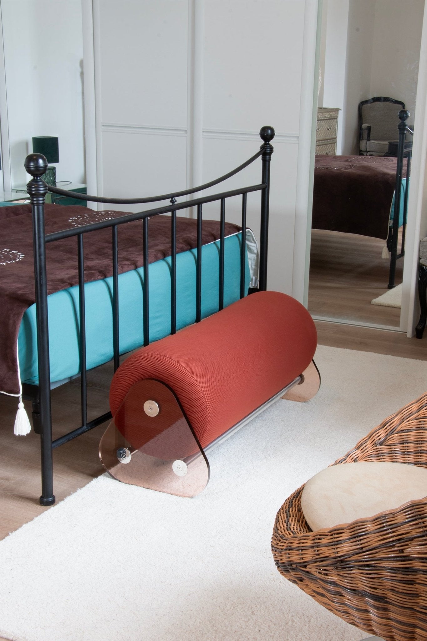 Banc en altuglas fumé et mousse alvéolaire - KUUMO DESIGN - La Maison MilanaiseMarronBronze53cm
