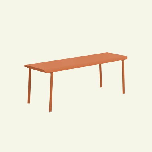 Banc en aluminium Design et fabrication française - ALLURE D'AZUR - La Maison Milanaise582017LAGUNELagune2 Personnes : 120x40xH45cm