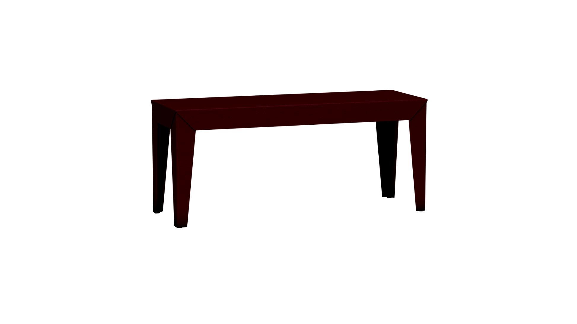 Banc rectangulaire en aluminium 103cm Zef - MATIERE GRISE - La Maison MilanaiseBANCZEF103INTOrange givré 144Droits