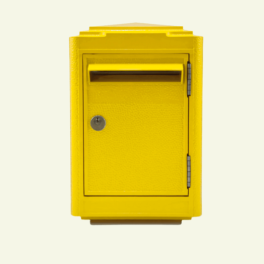 Boîte aux lettres modèle 1945 - LA BOITE JAUNE - La Maison MilanaiseRBAL45 - PM - 1Jaune