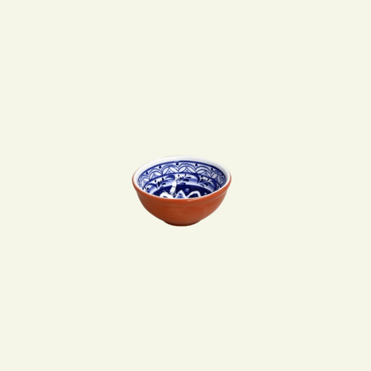 Bol floral bleu en terre cuite Alentejo Terracotta, lot de 6 - COSTA NOVA - La Maison MilanaiseCFL04266 Petis bols 8.9x11.4xH3.2cm