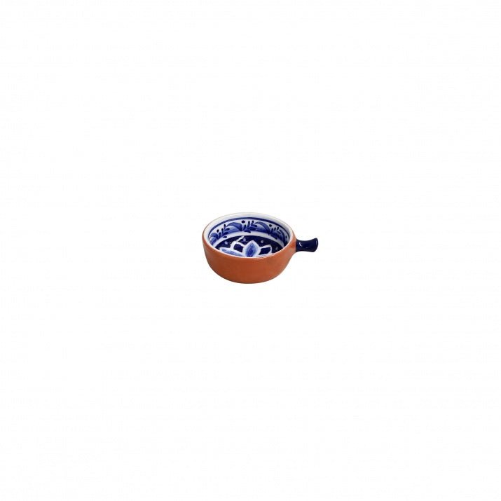 Bol floral bleu en terre cuite Alentejo Terracotta, lot de 6 - COSTA NOVA - La Maison MilanaiseCFL04266 Petis bols 8.9x11.4xH3.2cm