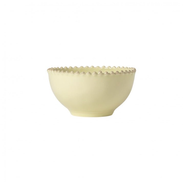 Bols en grès fin bord perlé Pearl, lot de 6 - COSTA NOVA - La Maison MilanaiseCrème grainé6 grands bols Ø16.5xH8.4cm contenance 0.8L
