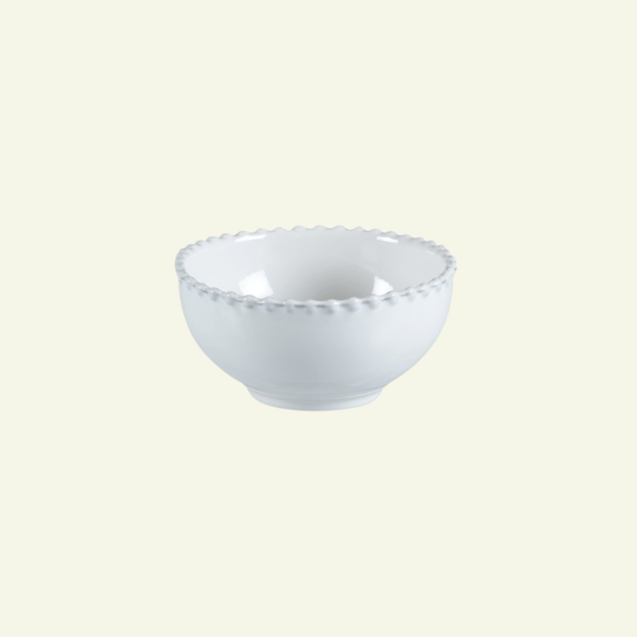 Bols en grès fin bord perlé Pearl, lot de 6 - COSTA NOVA - La Maison MilanaiseBlanc6 petits bols Ø13.6xH6.9cm contenance 0.42L