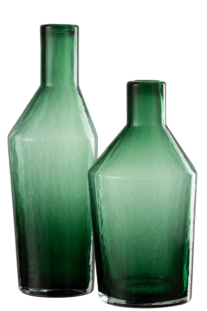 Vase Bouteille verte J-Line