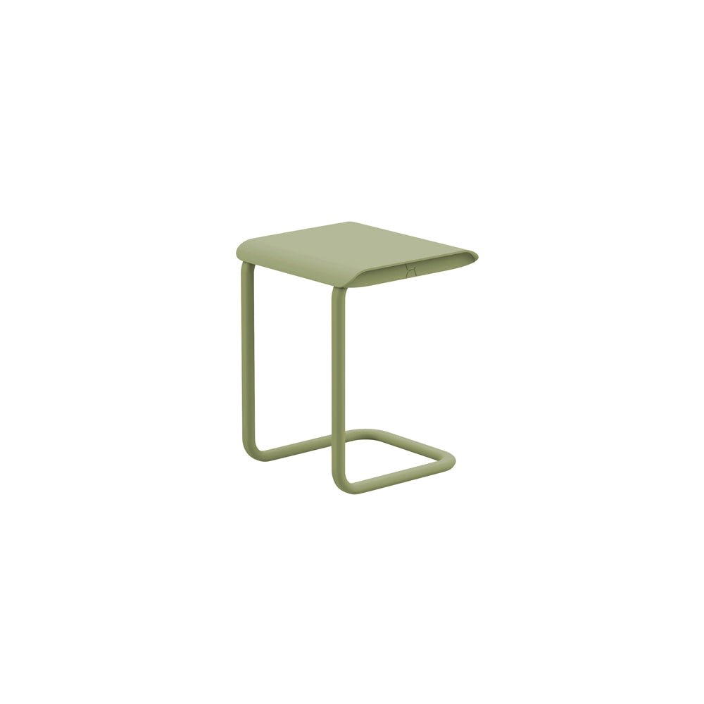 Bout de canapé carré en aluminium coloré - ALLURE D'AZUR - La Maison Milanaise582150A - 13Olivier
