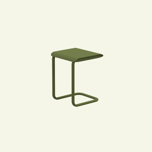 Bout de canapé carré en aluminium coloré - ALLURE D'AZUR - La Maison Milanaise582150A - 7Kaki