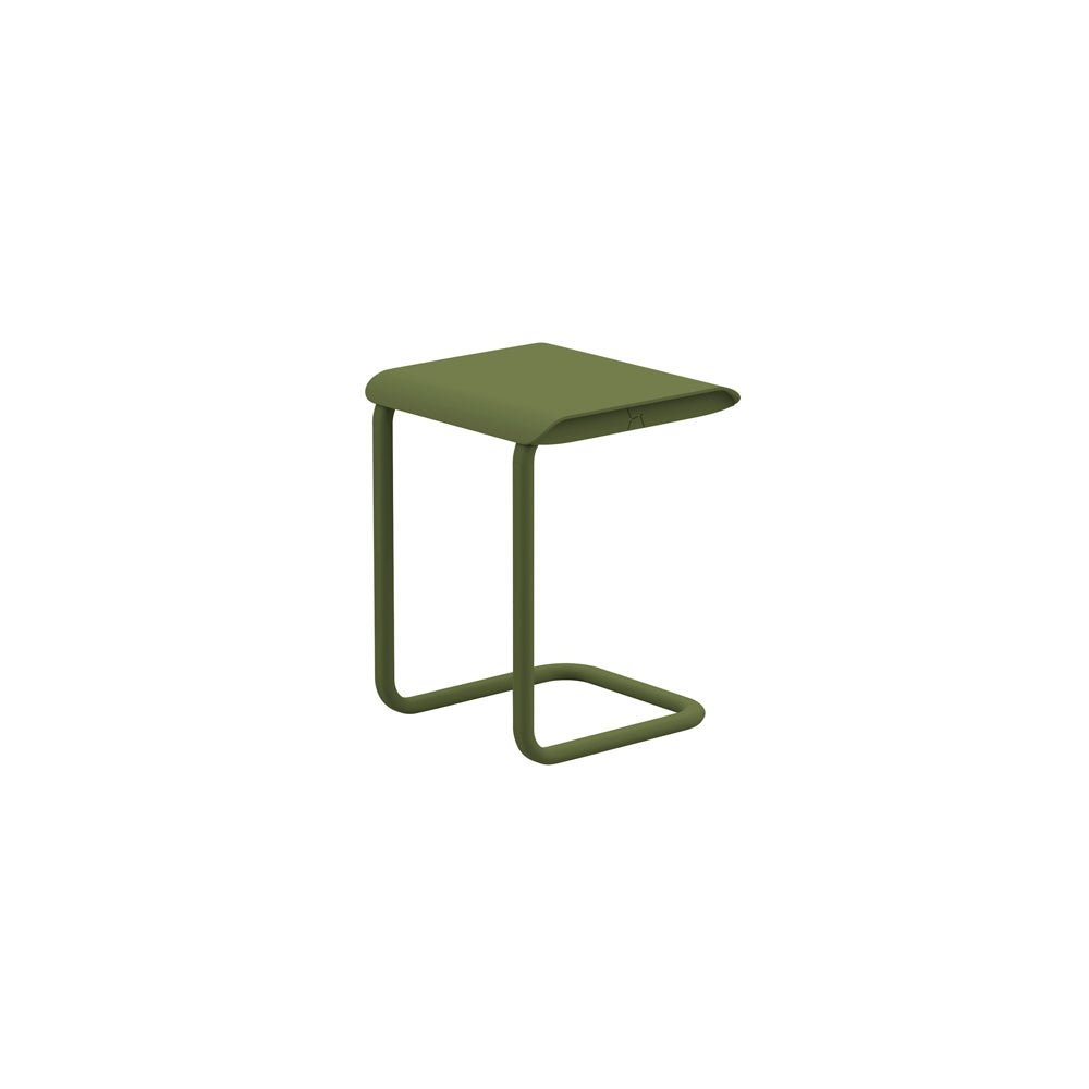 Bout de canapé carré en aluminium coloré - ALLURE D'AZUR - La Maison Milanaise582150A - 7Kaki