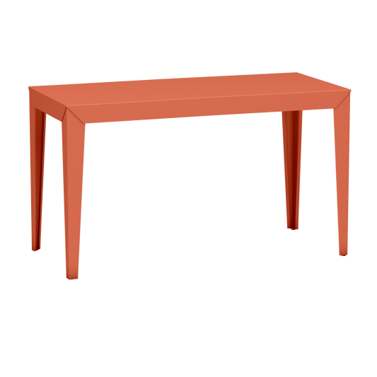 Bureau rectangulaire en métal 130cm Zef - MATIERE GRISE - La Maison MilanaiseOrange givré 144Intérieur