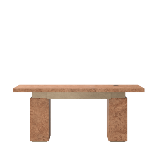 Bureau SARAH RC 160 – Châtaignier et bronze – ULTRA MOBILI - La Maison MilanaiseDRCS180