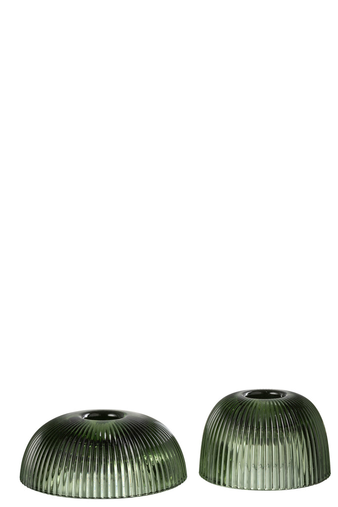 Bougeoirs CANELE J-Line lot de 2