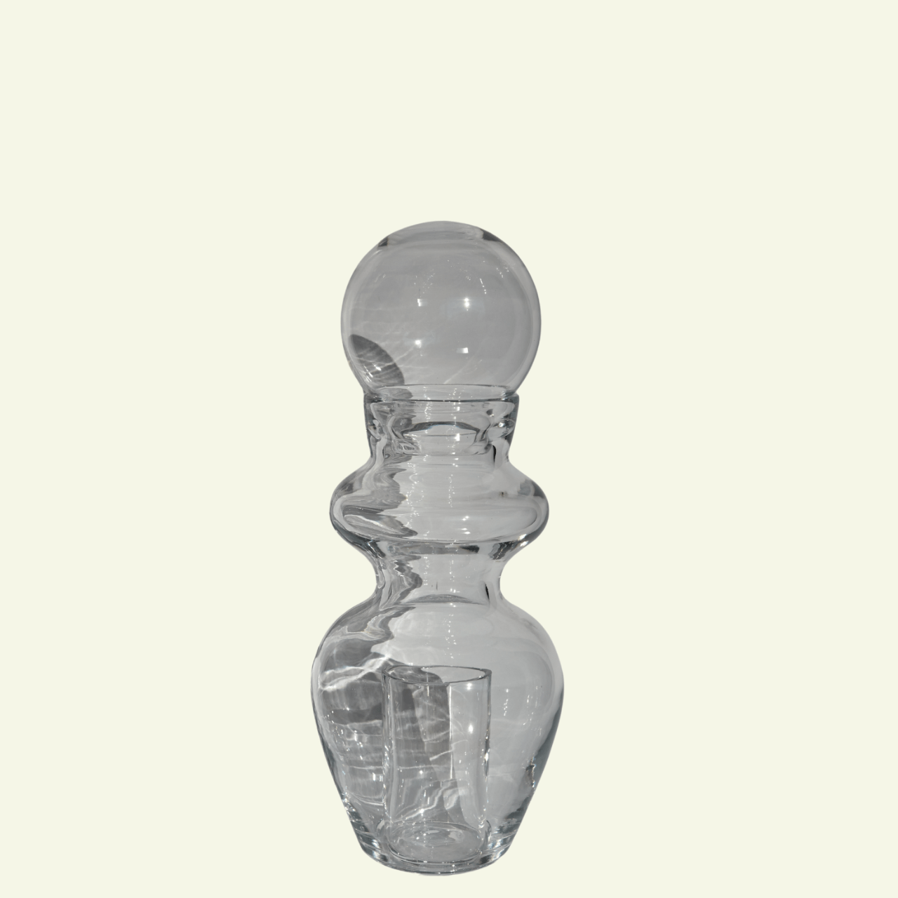 Carafe en cristal soufflé à la main - STUDIO BOJOLA - La Maison MilanaiseALICUDICARAFE