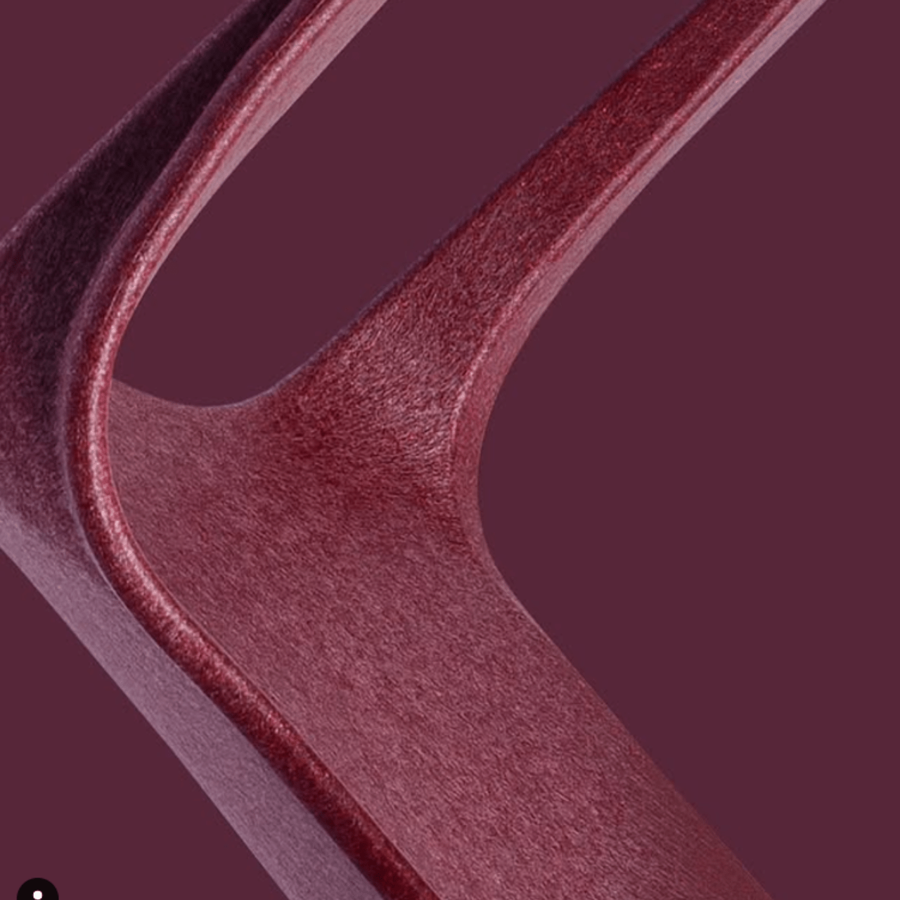 Chaise bordeaux en plastique recyclé et bois Erbi - STILFIBRA - La Maison MilanaiseSTILSS010169/STILSBM082211