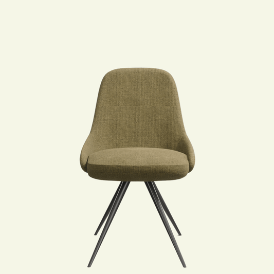 Chaise BRIO Lot de 2 – Minimalisme vibrant & confort subtil - IMPÉRIAL LINE - La Maison MilanaiseBRIO - 1Vert Olive