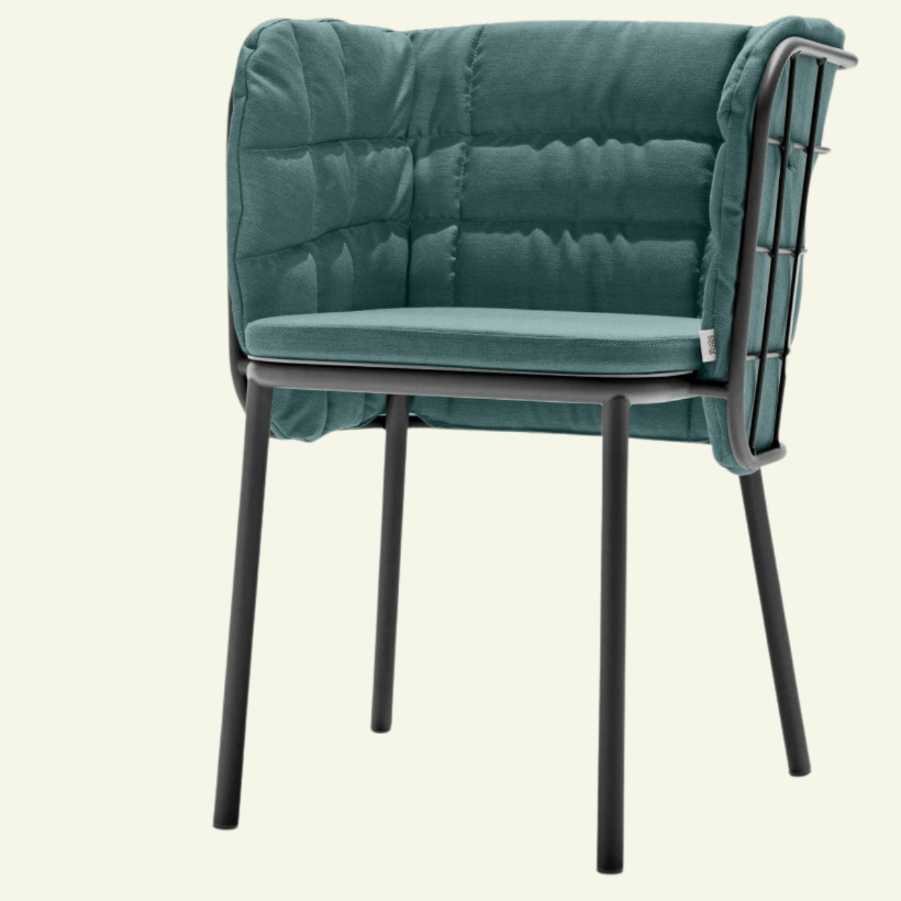 Chaise design en métal Jujube - CHAIRS & MORE - La Maison MilanaiseAnthraciteBleu - Vert 705