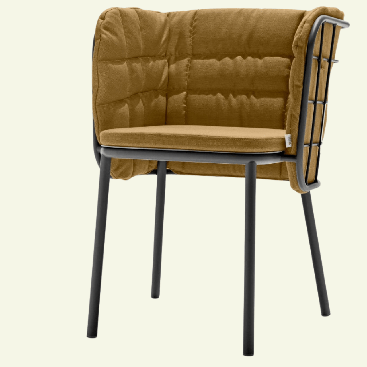 Chaise design en métal Jujube - CHAIRS & MORE - La Maison MilanaiseAnthraciteOrange 310