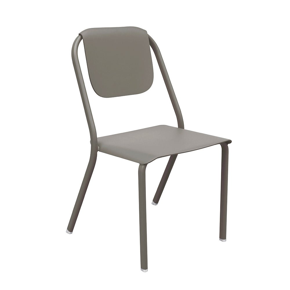 Chaise en aluminium design et empilable - ALLURE D'AZUR - La Maison Milanaise58203GALETGalet