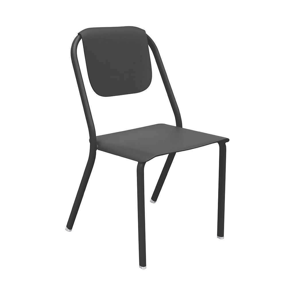 Chaise en aluminium design et empilable - ALLURE D'AZUR - La Maison Milanaise582003ANTHRAAnthracite