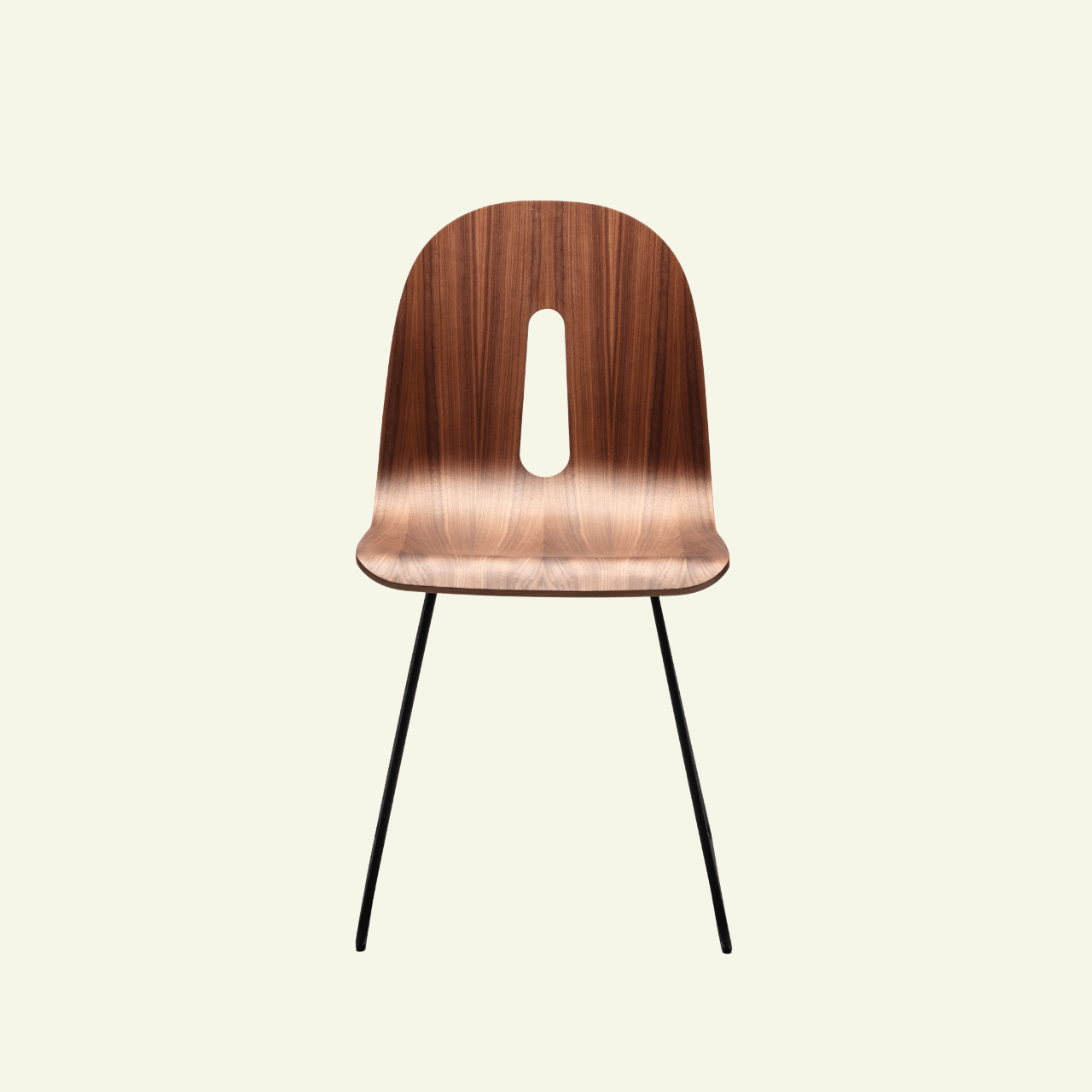 Chaise en bois et métal Gotham Woody - CHAIRS AND MORE - La Maison MilanaiseGOTHAMWOODYSLChaise L44cmxH83cmxP53cm hauteur d'assise 47cmNoyer