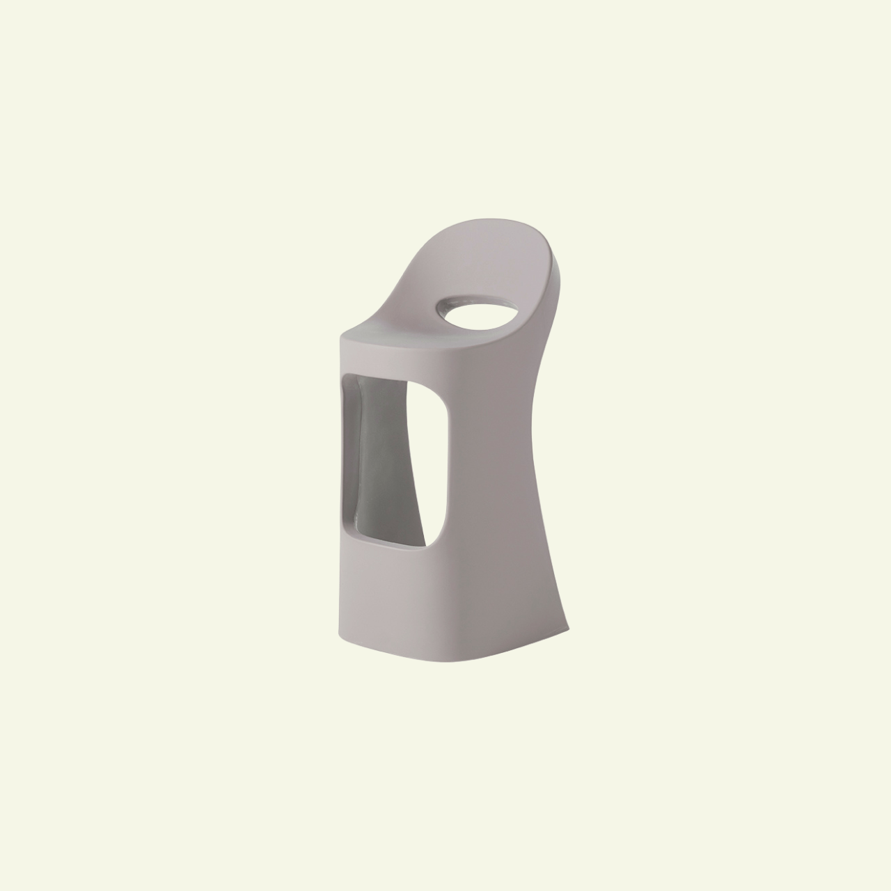 Chaise haute Amélie Sit Up – Design conique - SLIDE - La Maison MilanaiseAMELIESITUP1Gris colombe