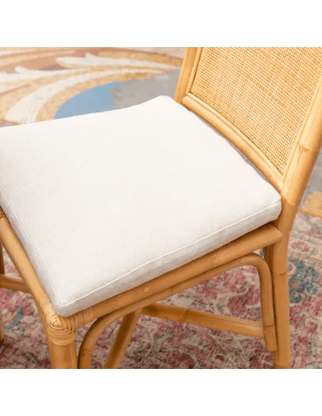 Chaise RIVIERA – Charme rétro et raffinement naturel - KOK MAISON - La Maison Milanaise459RIVIERA - 1Rose Beige