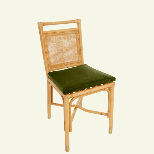 Chaise RIVIERA – Charme rétro et raffinement naturel - KOK MAISON - La Maison Milanaise459RIVIERA - 2Vert Impérial
