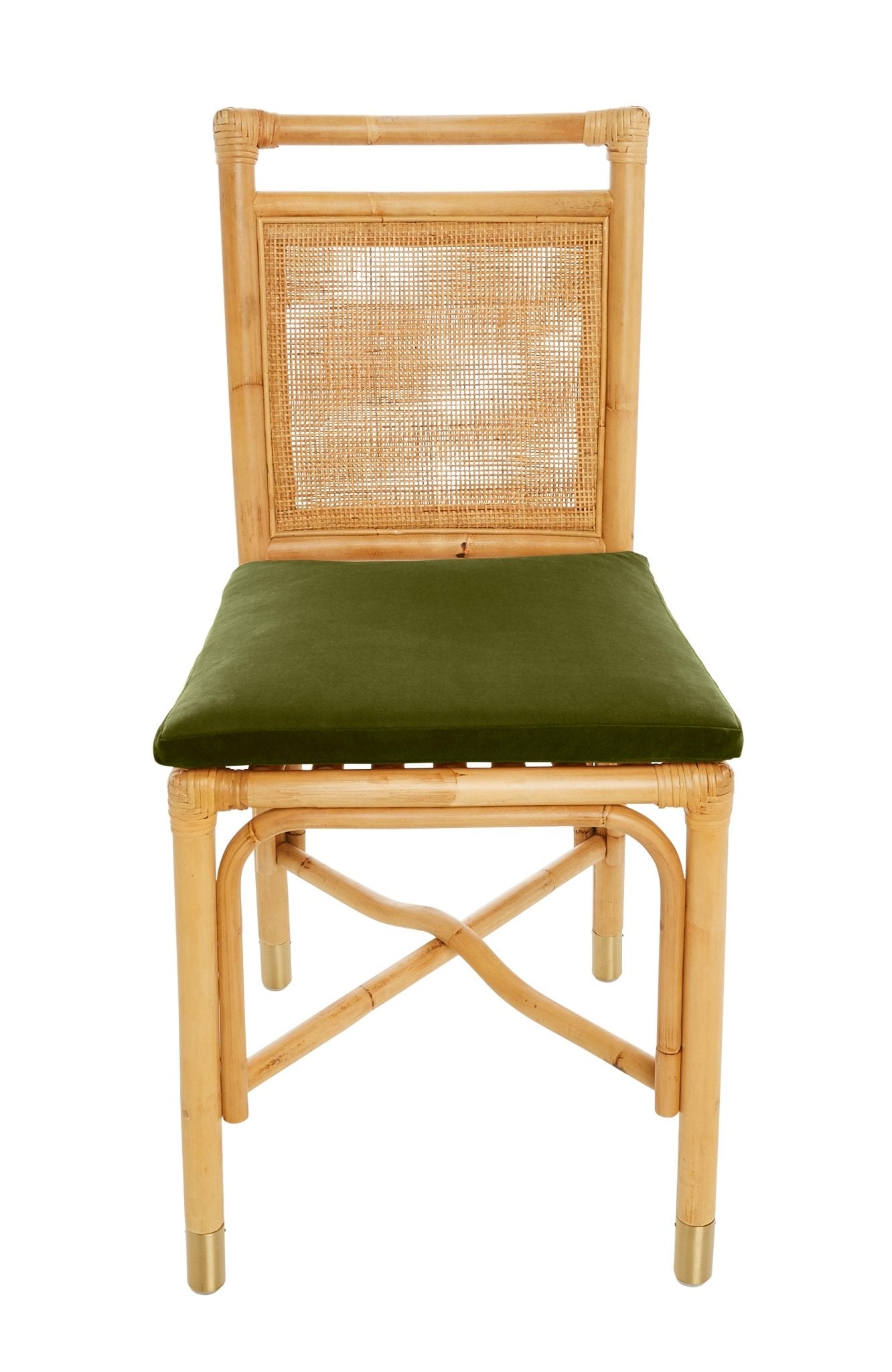 Chaise RIVIERA – Charme rétro et raffinement naturel - KOK MAISON - La Maison Milanaise459RIVIERA - 2Vert Impérial