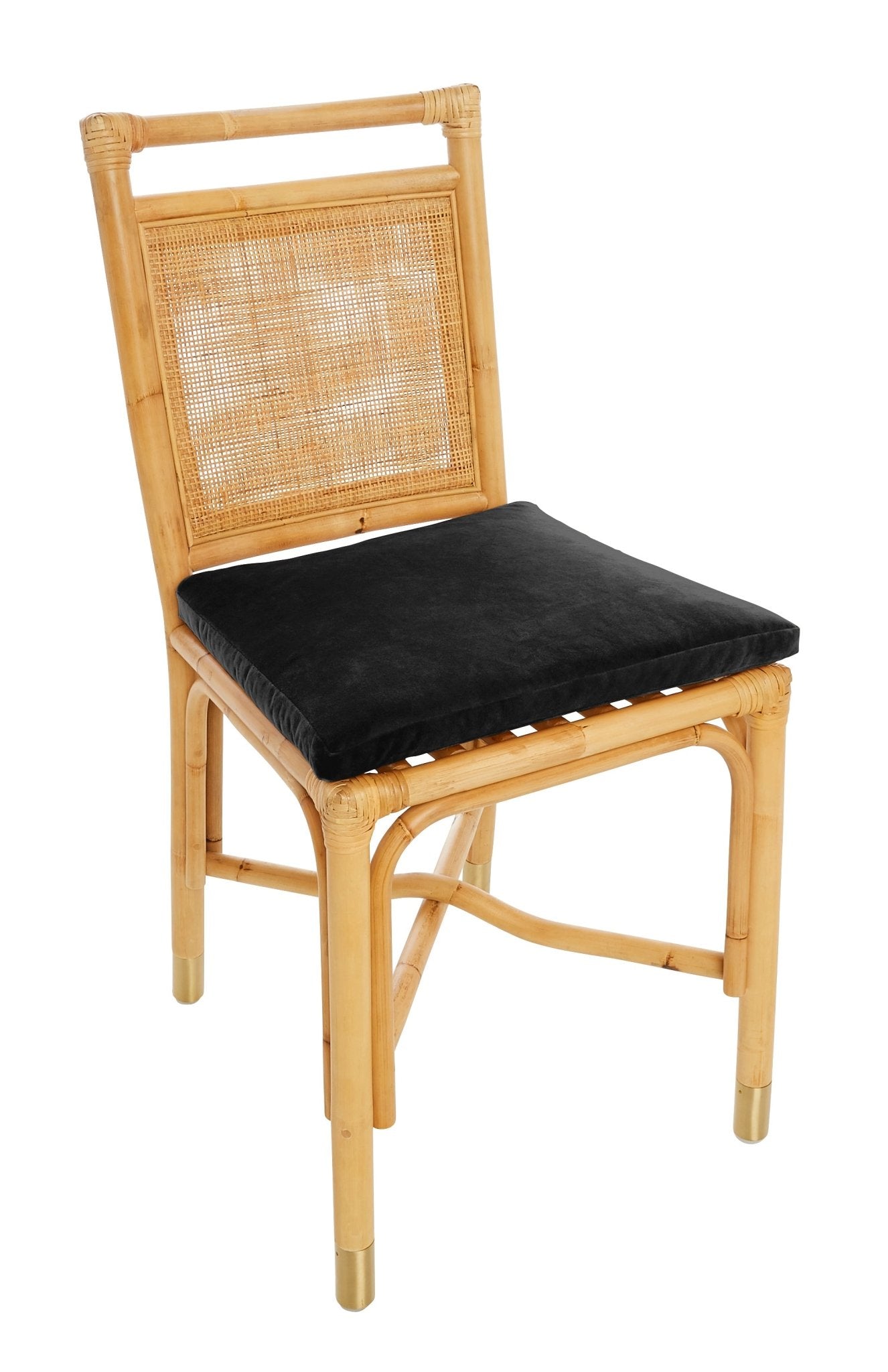 Chaise RIVIERA – Charme rétro et raffinement naturel - KOK MAISON - La Maison Milanaise459RIVIERA - 5Noir