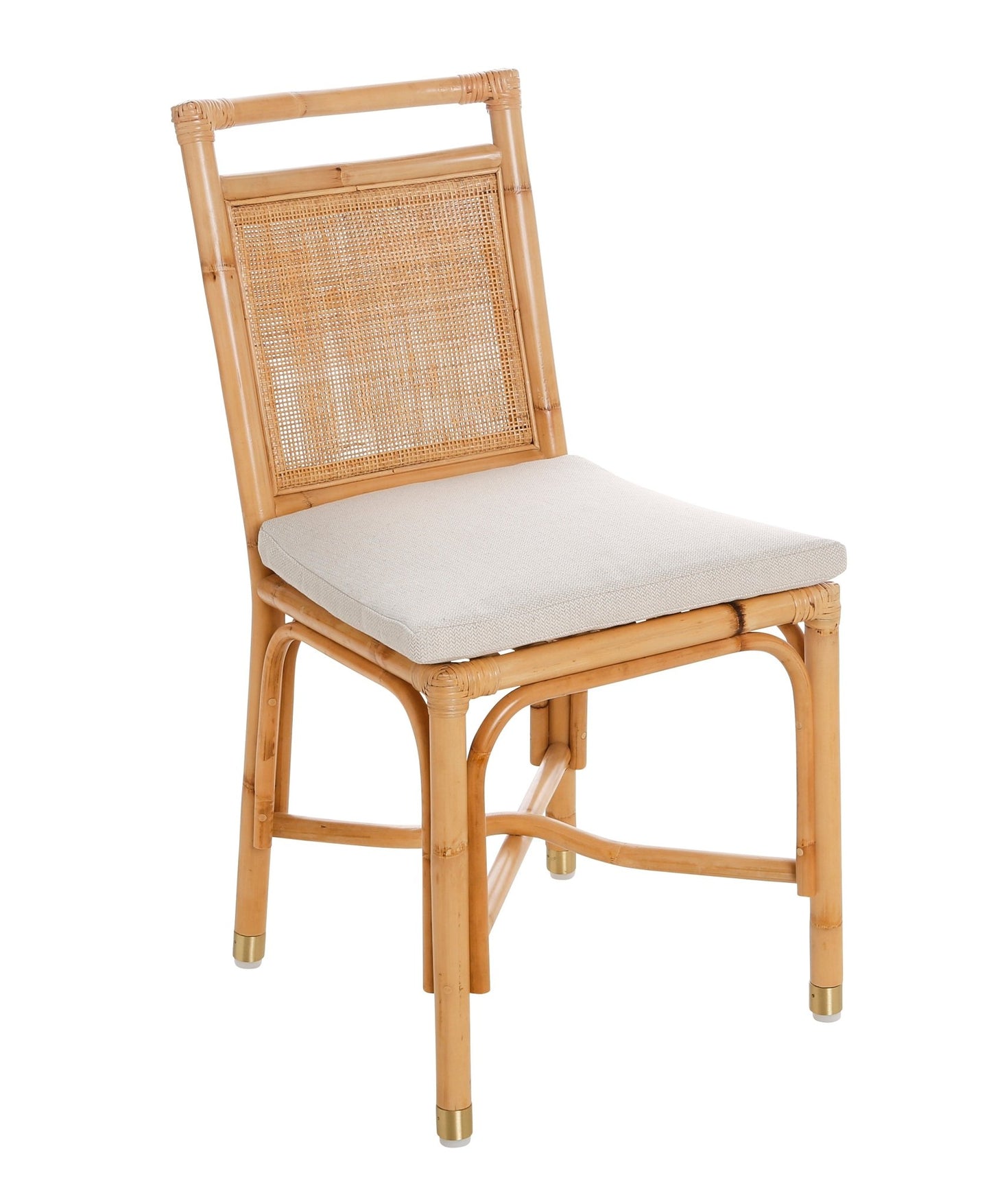 Chaise RIVIERA – Charme rétro et raffinement naturel - KOK MAISON - La Maison Milanaise459LINLin
