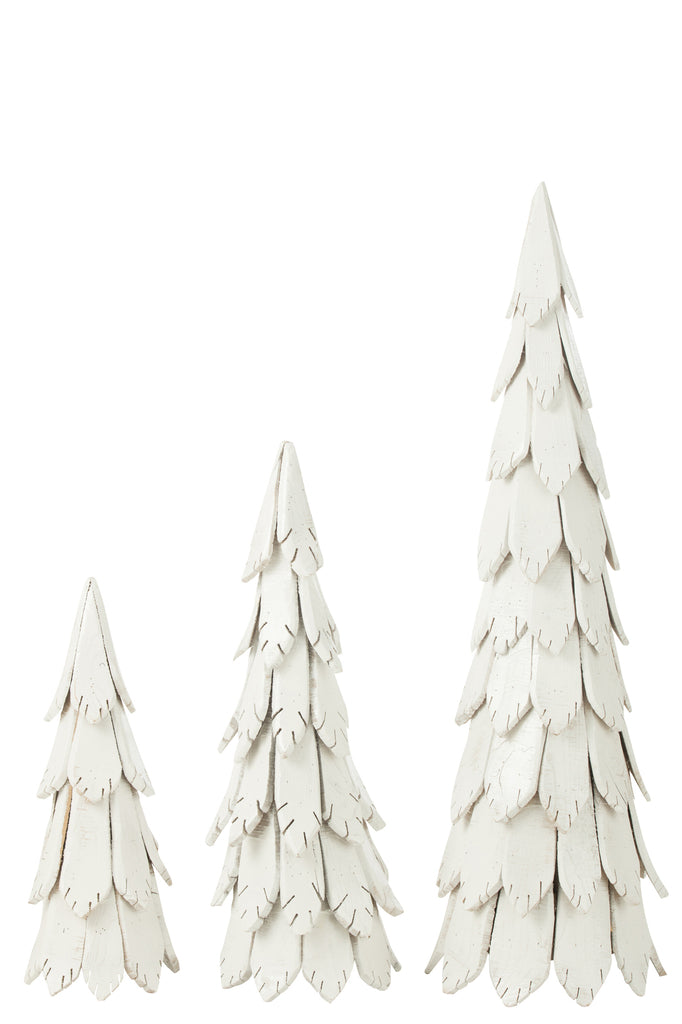 Arbre de Noël Bois Blanc Grand