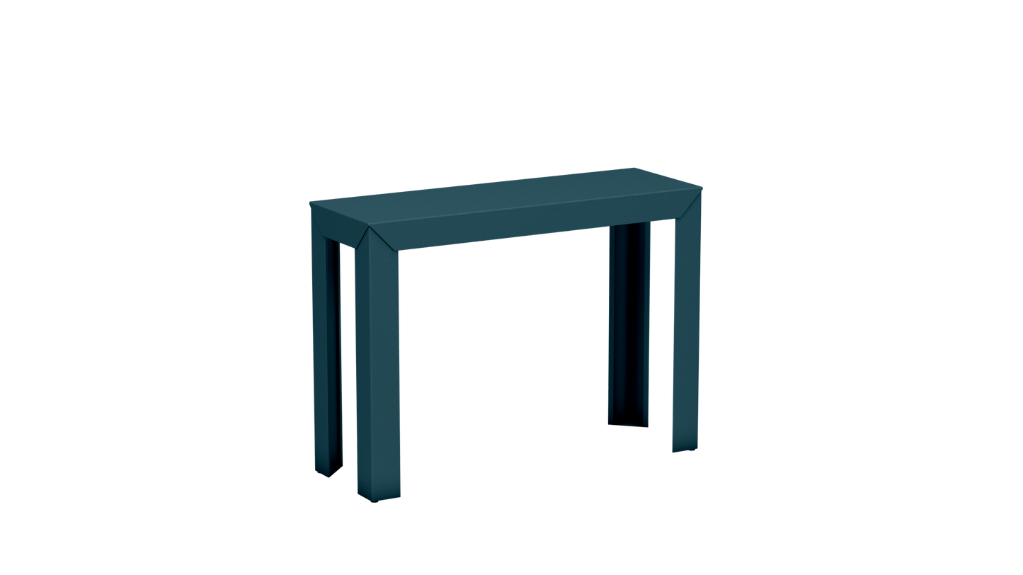 Console rectangulaire en aluminium 103cm Zef - MATIERE GRISE - La Maison MilanaiseHoule 116Droits