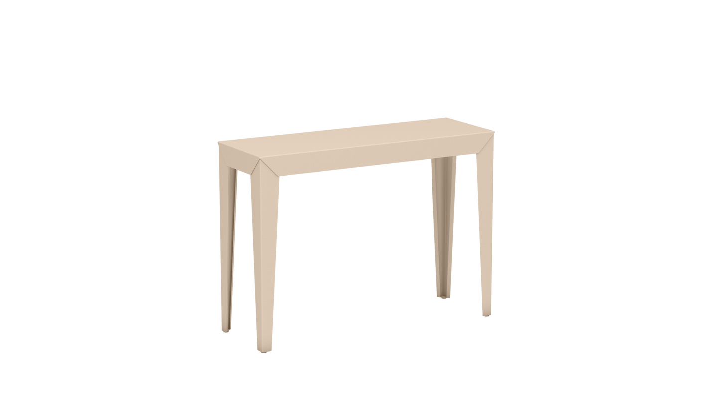 Console rectangulaire en aluminium 103cm Zef - MATIERE GRISE - La Maison MilanaiseEggshell 161Fuselés