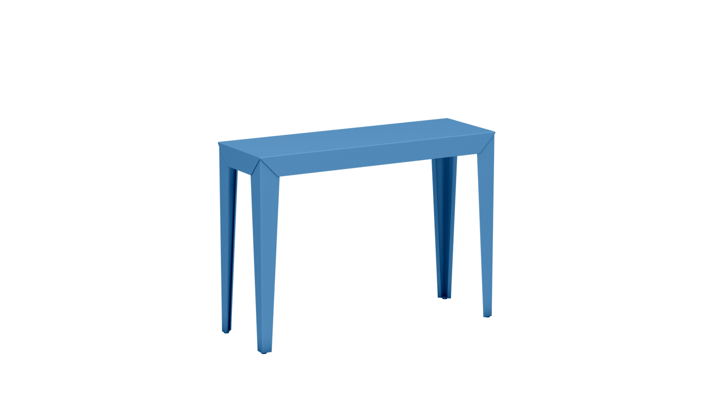 Console rectangulaire en aluminium 103cm Zef - MATIERE GRISE - La Maison MilanaiseAzur 111Fuselés
