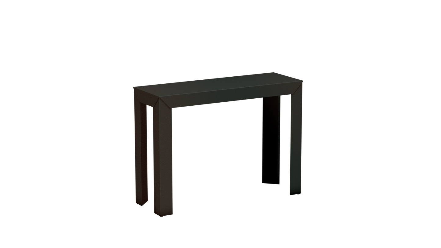 Console rectangulaire en aluminium 103cm Zef - MATIERE GRISE - La Maison MilanaiseWinners 223Droits