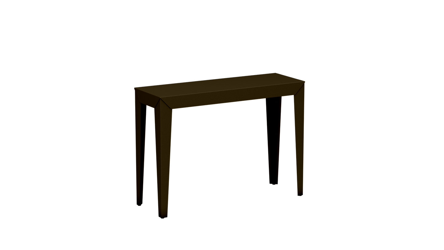 Console rectangulaire en aluminium 103cm Zef - MATIERE GRISE - La Maison MilanaiseBronze 181Fuselés