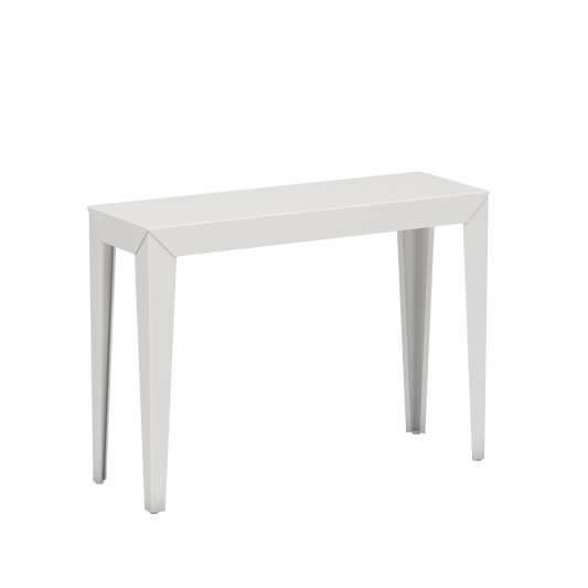 Console rectangulaire en aluminium 103cm Zef - MATIERE GRISE - La Maison MilanaiseBlanc 001Fuselés
